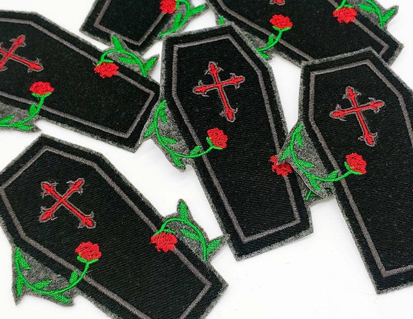 Large Iron On Patch • Embroidered Patch • Custom - Cloths - Punk - Vintage  • 1x Patch • God Speed You