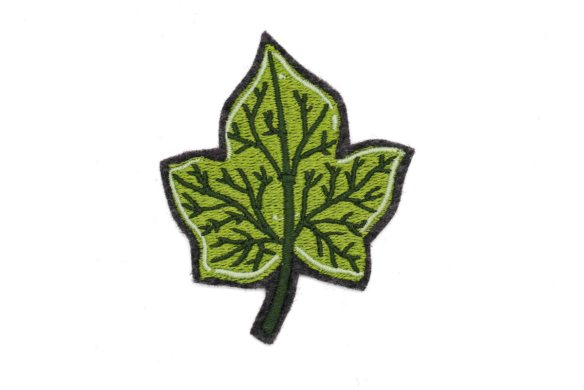 GreenIvyLeafEmbroideredIronOnP GreenIvyLeafEmbroideredIronOnP