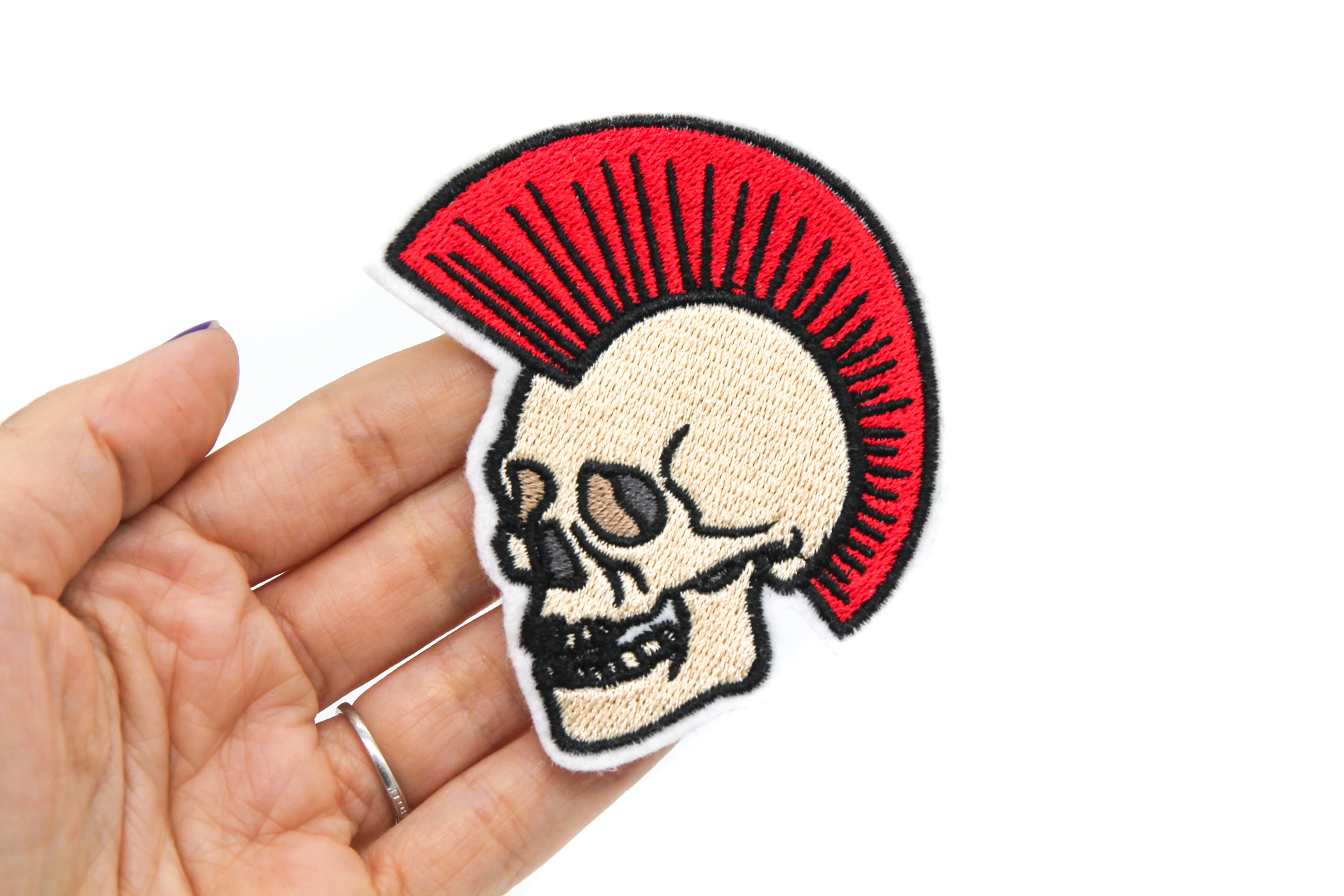 トップス unknown asymmetry cutsew skull patch Skull Patch Iron On/Sew On : Amazon.ca: Home